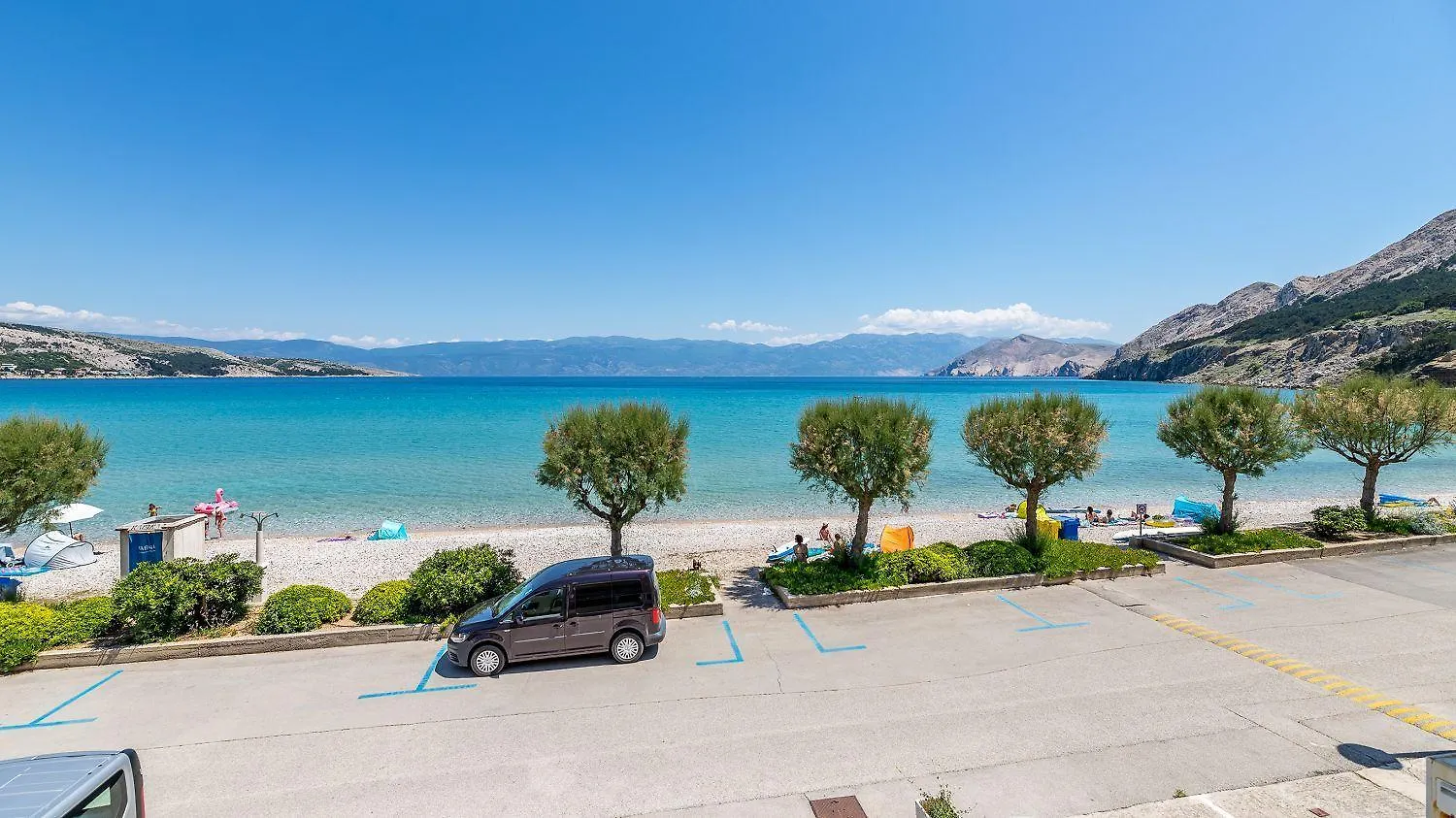 Direkt An Der Kristallklaren Adria Gelegen Baška 0*,